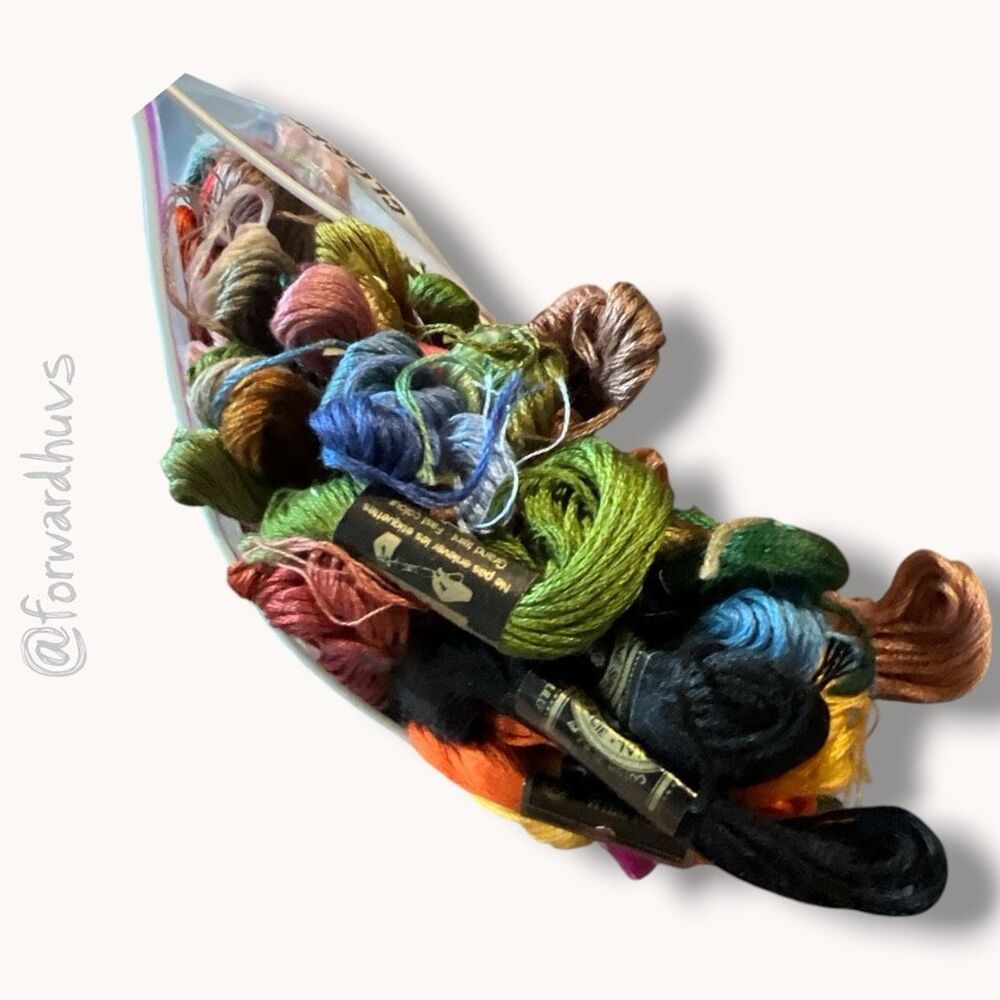 Majority DMC Embroidery Floss Lot – 68 Skeins - Picture 5 of 6